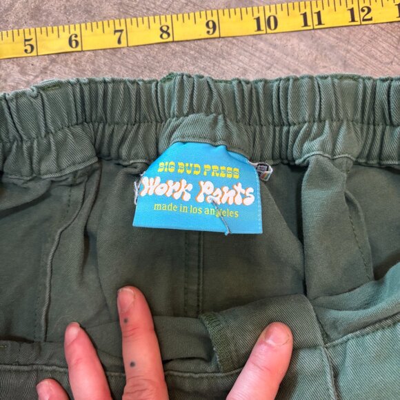 Big Bud Press Work Pants Color Block Green Power Pant - Picture 7 of 7